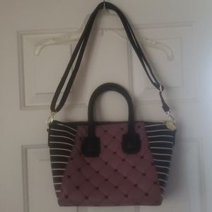 Betsey Johnson Crossbody Quilted Satchel NWOT 11"